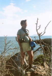 Stan Rice in the Galapagos